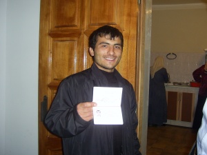 Rasul Kudaev, shortly before his arrest in 2005, courtesy of Amnesty International
